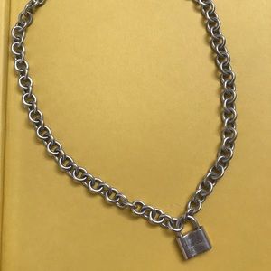 Tiffany and Co. Chain Lock Necklace